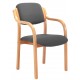 Renwa Wooden Visitor Chair 